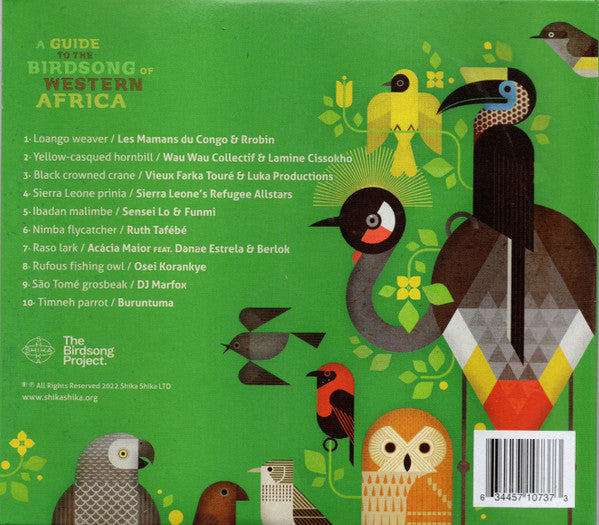 Various - A Guide To The Birdsong Of Western Africa (CD) | Mint (M) Mint (M) - WORLD *NEW*