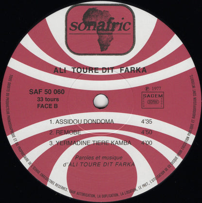 Ali Toure Farka (VINYL) | Mint (M) Mint (M) - WORLD *NEW*