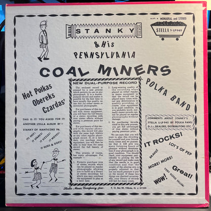 Stanky And The Coal Miners - Stanky And His Pennsylvania Coal Miners Polka Band | Excellent (EX) Excellent (EX) - WORLD/POLKA / USED *EXCELLENT+*