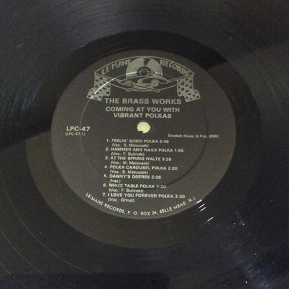 Coming At You With Vibrant Polkas! (VINYL) | Near Mint (NM) Near Mint (NM) - WORLD/POLKA / USED *NEAR MINT*