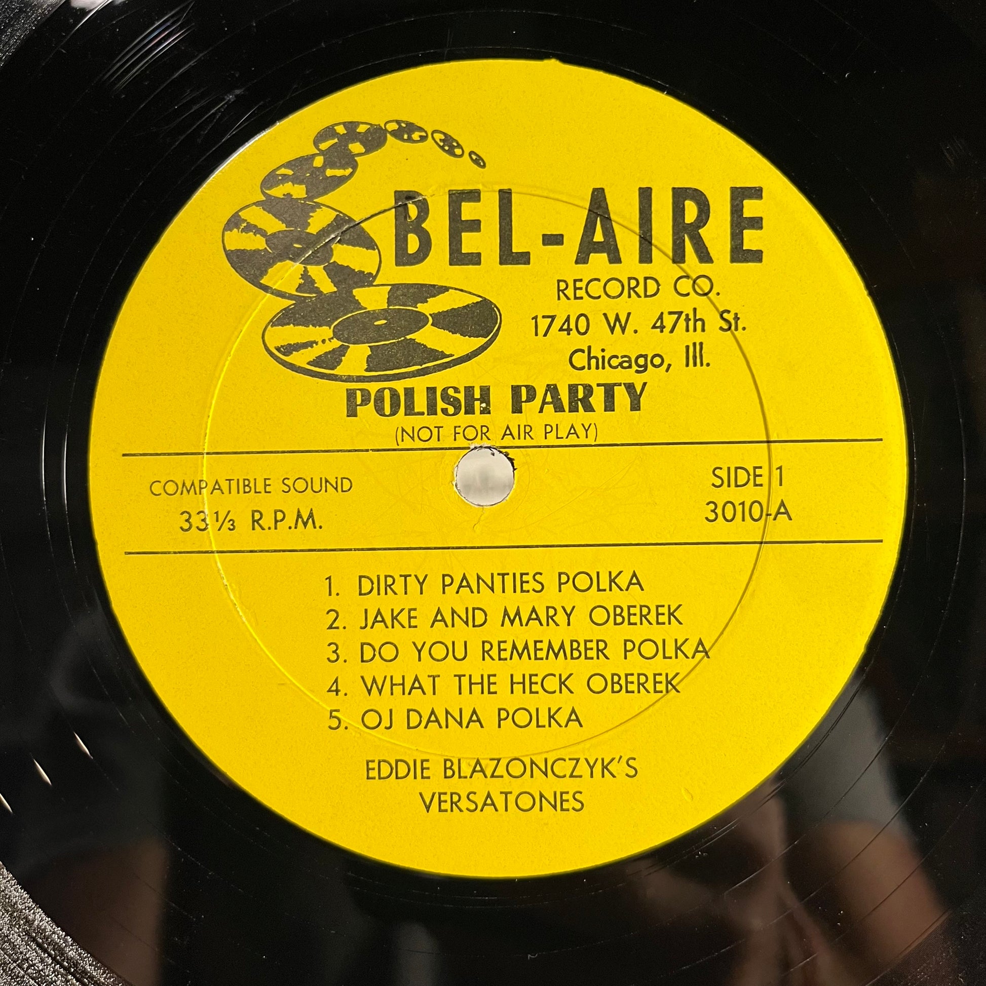Eddie Blazonczyk's Versatones - Polish Party | Near Mint (NM) Near Mint (NM) - WORLD/POLKA / USED *NEAR MINT*
