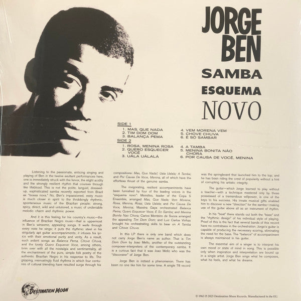 Samba Esquema Novo (CLEAR NUMBERED VINYL) | - WORLD *SEALED/COLOR*