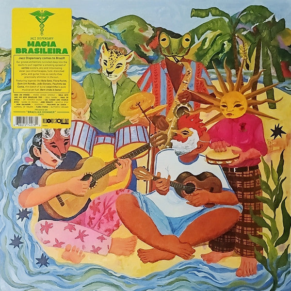 VARIOUS - JAZZ DISPENSARY: MAGIA BRASILEIRA (2026 RSD VINYL LP Green) | NEW - WORLD *SEALED/COLOR*