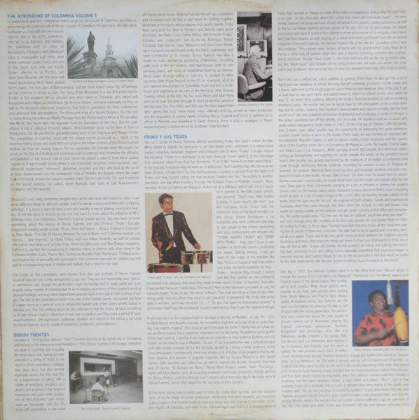 The Afrosound Of Colombia Volume 1 *LIGHT CREASE*(3xVINYL) | Mint (M) Excellent+ (EX+) - WORLD *SEALED*