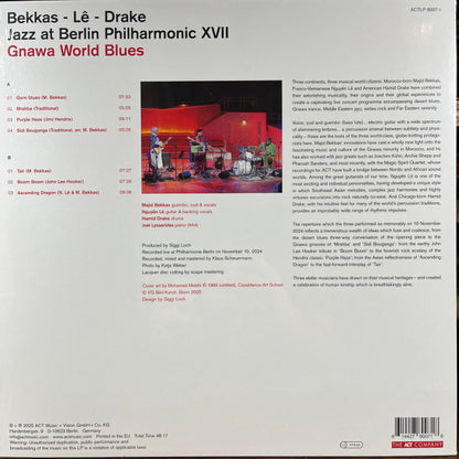 Jazz At Berling Philharmonic XVII : Gnawa World Blues (VINYL) | Mint (M) Mint (M) - WORLD *SEALED*