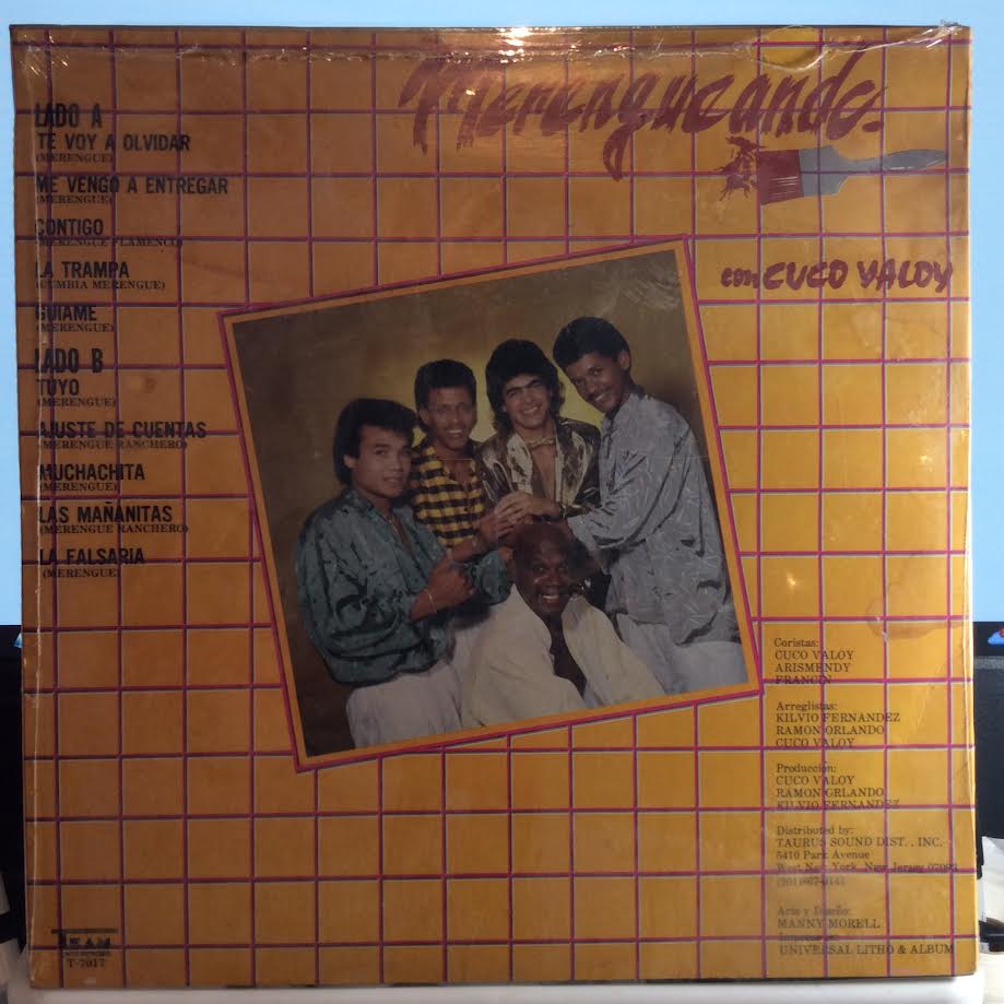 Merengueando Con Cuco Valoy (VINYL) | Mint (M) Near Mint (NM or M-) - WORLD *SEALED*