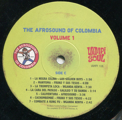 The Afrosound Of Colombia Volume 1 *LIGHT CREASE*(3xVINYL) | Mint (M) Excellent+ (EX+) - WORLD *SEALED*