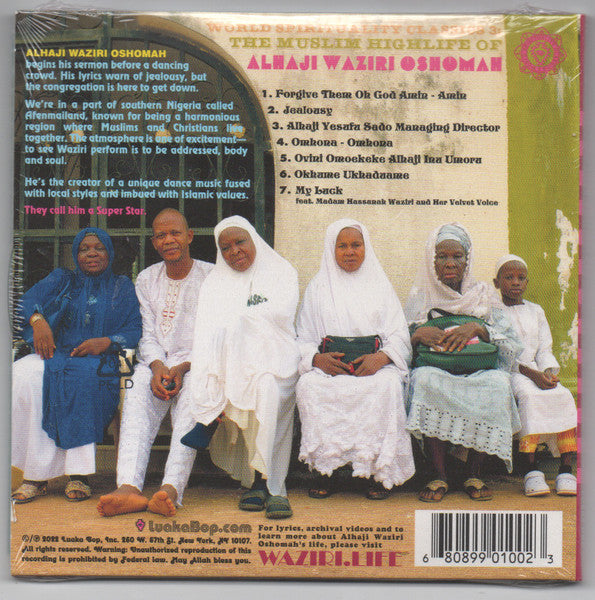 The Muslim Highlife Of Alhaji Waziri Oshomah (CD) | Mint (M) Mint (M) - WORLD *SEALED*
