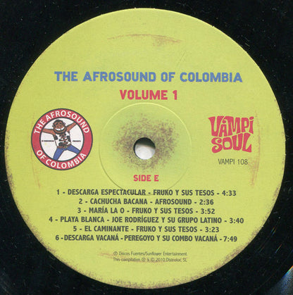 The Afrosound Of Colombia Volume 1 *LIGHT CREASE*(3xVINYL) | Mint (M) Excellent+ (EX+) - WORLD *SEALED*
