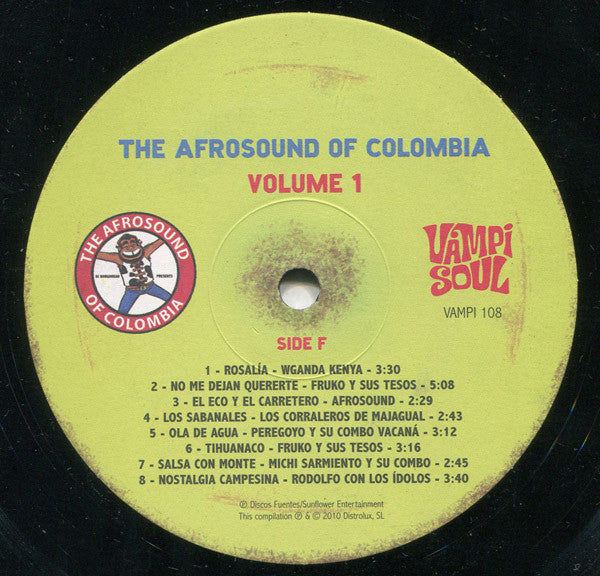 The Afrosound Of Colombia Volume 1 *LIGHT CREASE*(3xVINYL) | Mint (M) Excellent+ (EX+) - WORLD *SEALED*