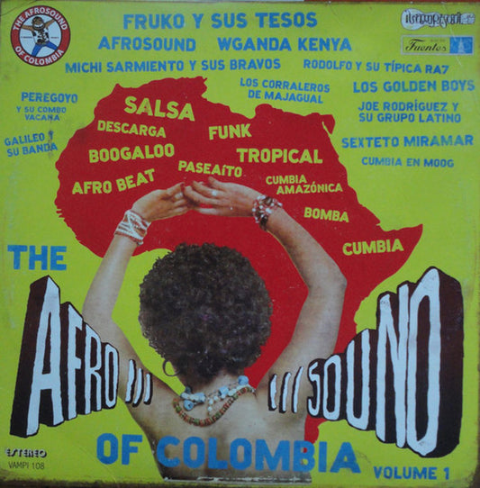 The Afrosound Of Colombia Volume 1 *LIGHT CREASE*(3xVINYL) | Mint (M) Excellent+ (EX+) - WORLD *SEALED*