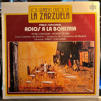 Pablo Sorozabal - Adios A La Bohemia | Excellent (EX) Near Mint (NM) - WORLD / USED *EXCELLENT+*