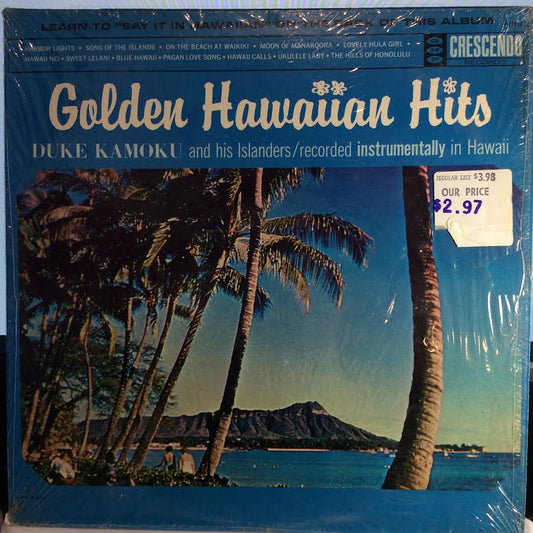 Golden Hawaiian Hits (VINYL) | Excellent+ (EX+) Near Mint (NM) - WORLD / USED *EXCELLENT+*