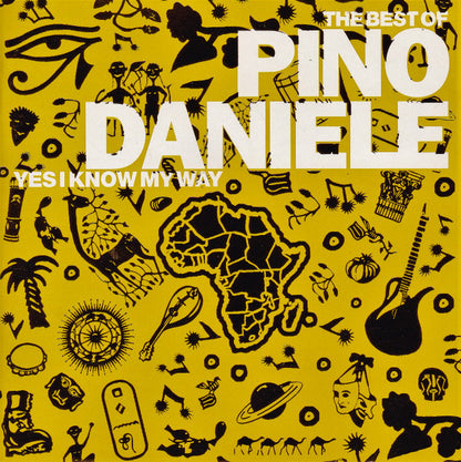 The Best Of Pino Daniele - Yes I Know My Way (CD) | Excellent (EX) Near Mint (NM) - WORLD / USED *EXCELLENT*