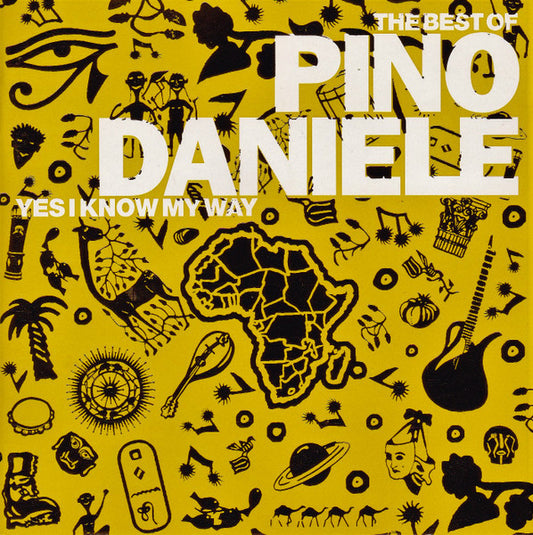 The Best Of Pino Daniele - Yes I Know My Way (CD) | Excellent (EX) Near Mint (NM) - WORLD / USED *EXCELLENT*