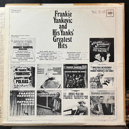Frankie Yankovic And His Yanks' Greatest Hits (VINYL) | Near Mint (NM) Near Mint (NM) - WORLD / USED *NEAR MINT*