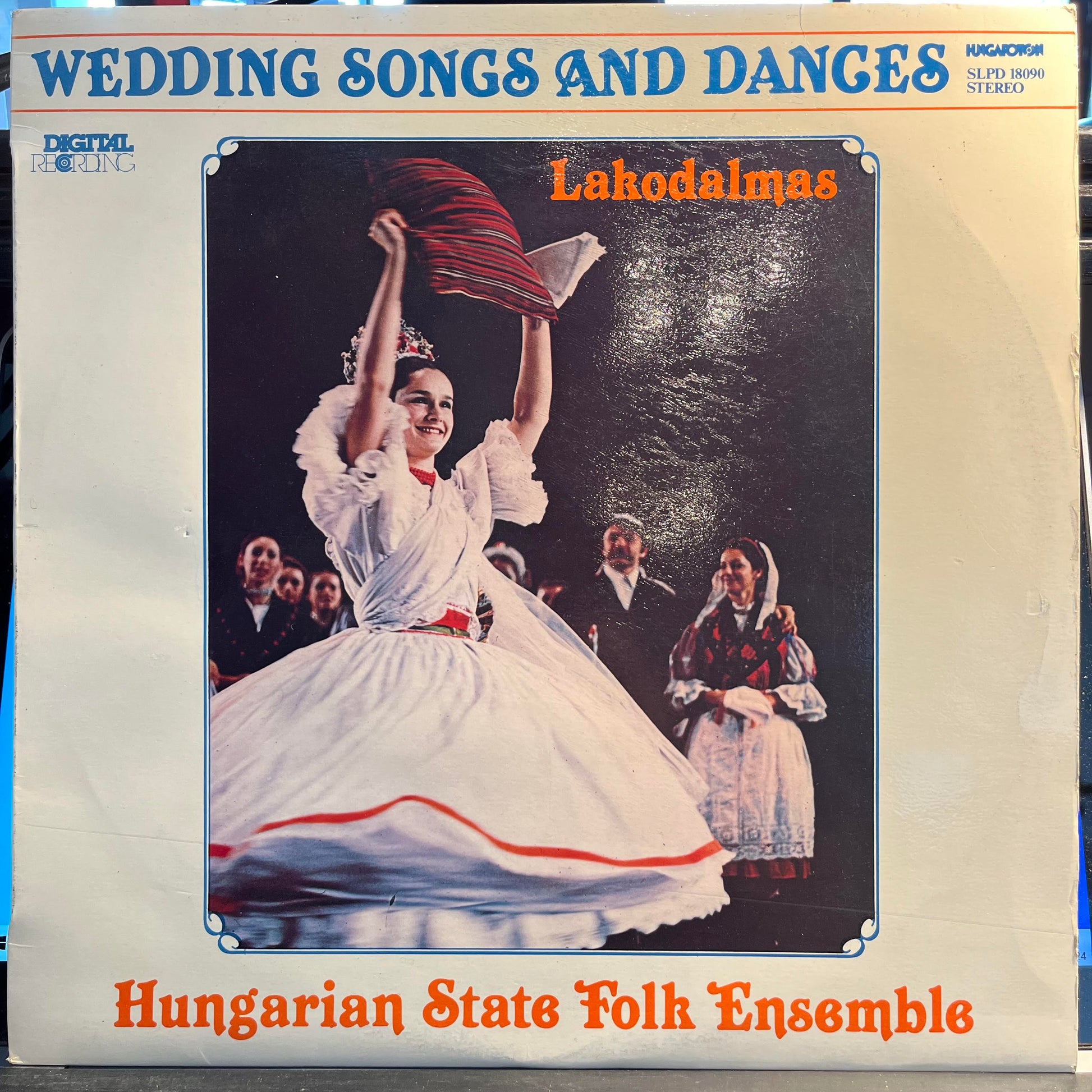 Magyar Állami Népi Együttes Ének- És Zenekara - Wedding Songs And Dances = Lakodalmas *HUNGARY* | Near Mint (NM) Excellent (EX) - WORLD / USED *NEAR MINT*