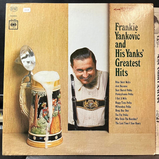 Frankie Yankovic And His Yanks' Greatest Hits (VINYL) | Near Mint (NM) Near Mint (NM) - WORLD / USED *NEAR MINT*