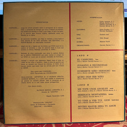 German Bernal - Carrusel / Colseguros De Canciones Navidenas | Near Mint (NM) Near Mint (NM) - WORLD / USED *NEAR MINT*