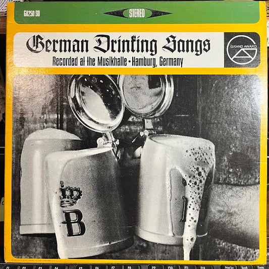 German Drinking Songs (VINYL) | Near Mint (NM or M-) Near Mint- (NM-) - WORLD / USED *NEAR MINT*