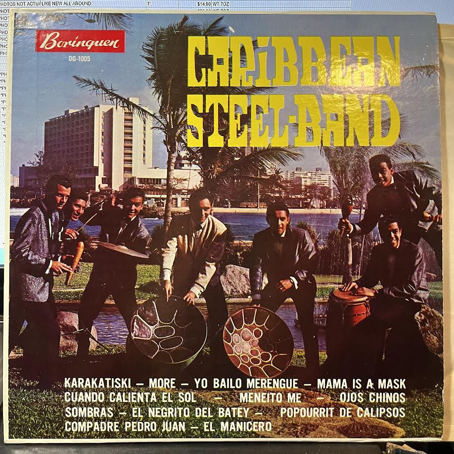Caribbean Steel-Band (VINYL) | Very Good Plus (VG+) Very Good Plus (VG+) - WORLD / USED *VERY GOOD+*