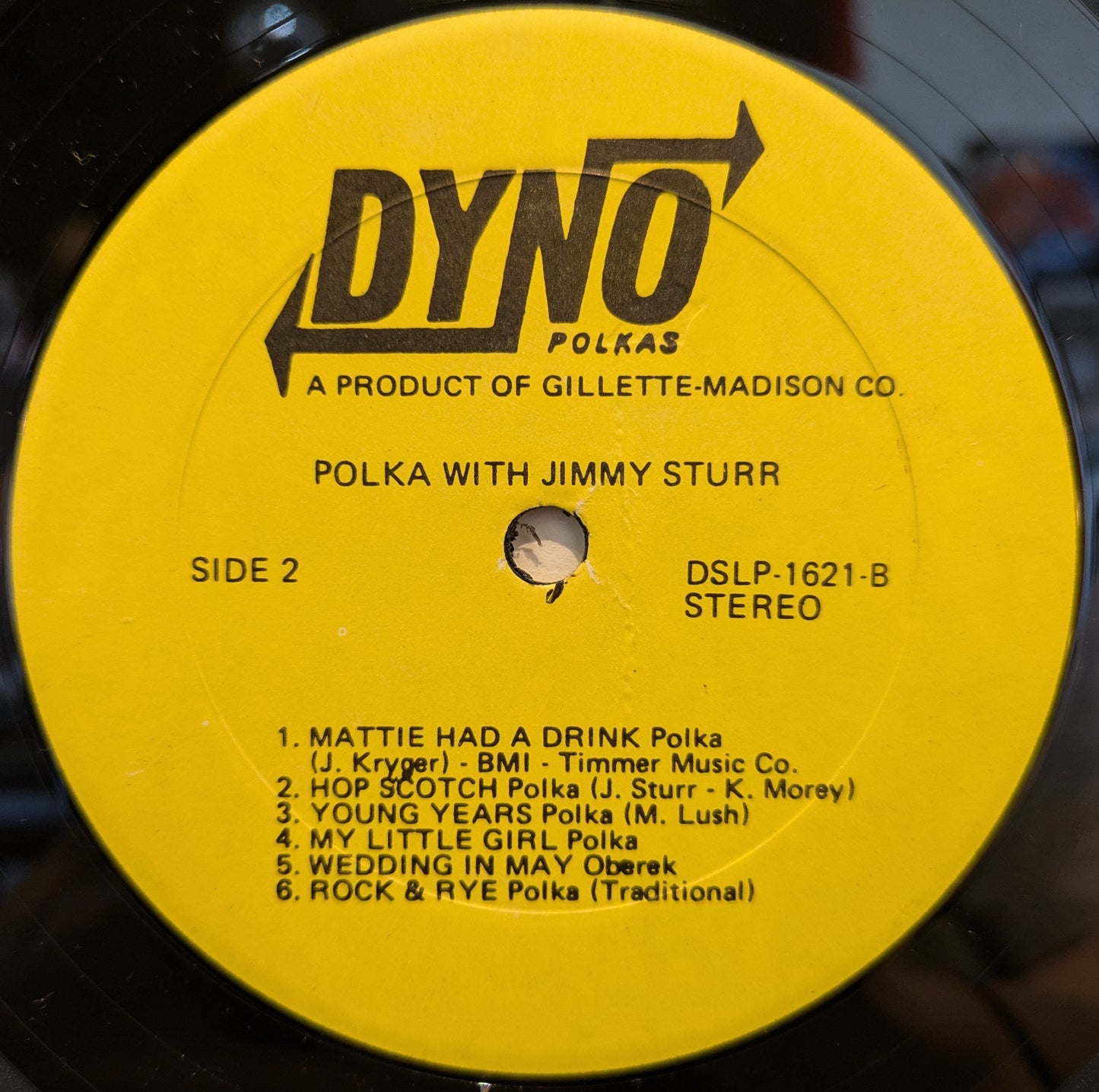 Jimmy Sturr - Polka With Jimmy Sturr *SHRINK* | Very Good Plus (VG+) Near Mint (NM) - WORLD/ USED *VERY GOOD+*