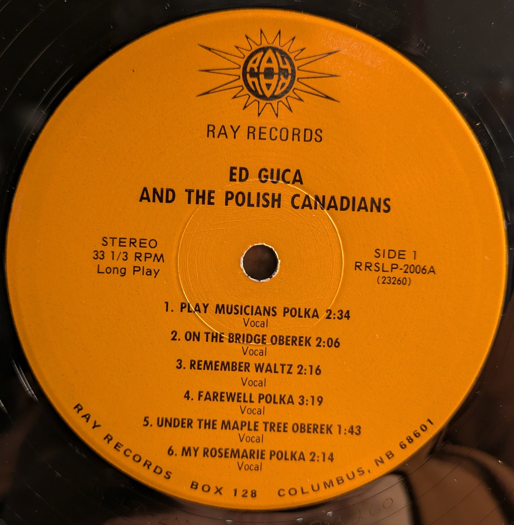 Ed Guca And The Polish Canadians - Days Of Wine And Polkas | Very Good Plus (VG+) Very Good Plus (VG+) - WORLD / USED *VERY GOOD+*