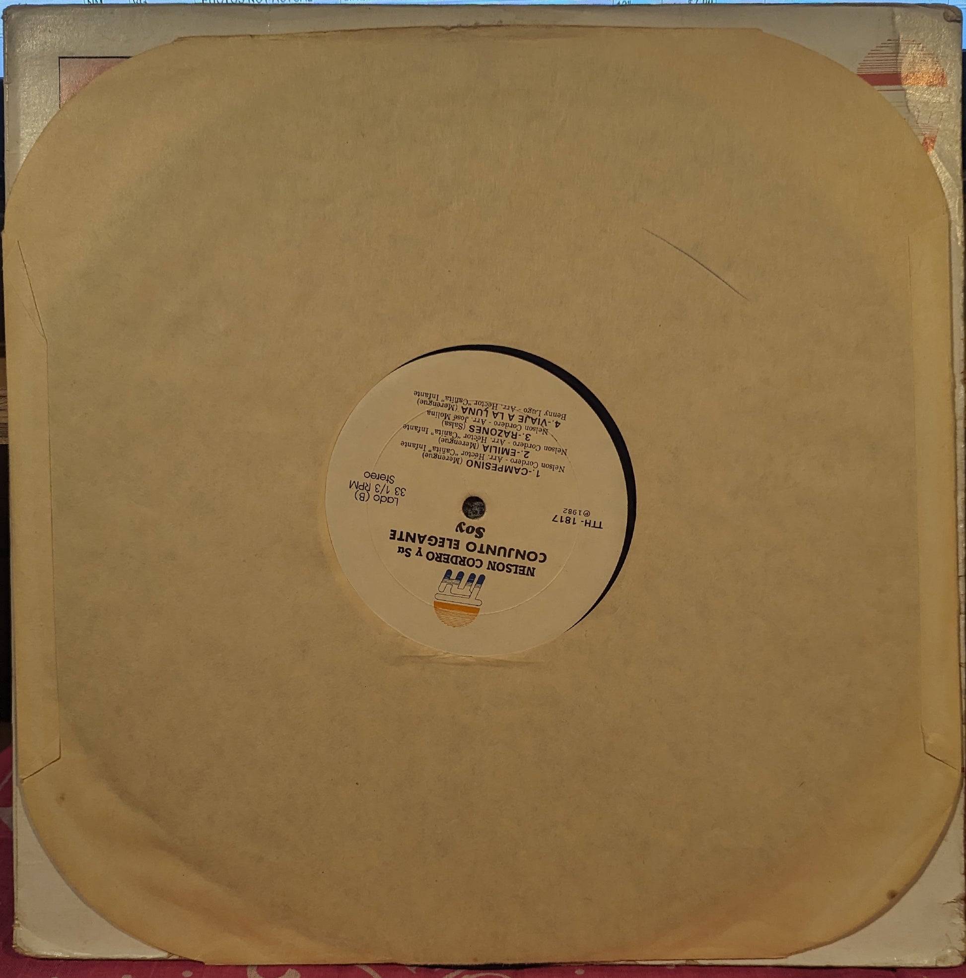 Nelson Cordero Y Su Conjunto Elegante - Soy | Very Good Plus (VG+) Very Good (VG) - WORLD / USED *VERY GOOD+*