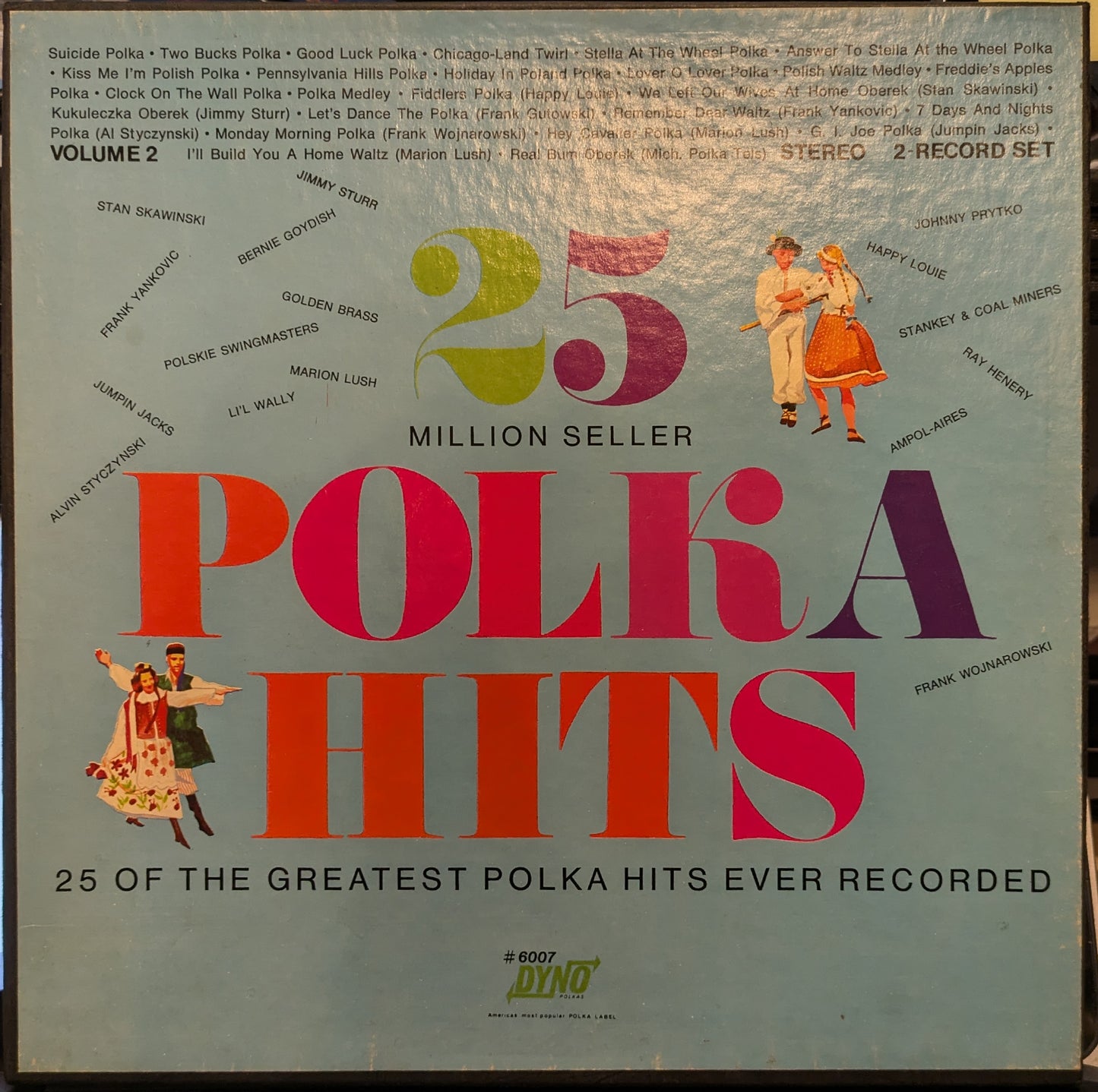 Various - 25 Million Seller Polka Hits Vol. 2 | Very Good Plus (VG+) Excellent (EX) - WORLD / USED *VERY GOOD+*
