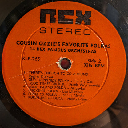 Cousin Ozzie's Favorite Polkas | Very Good Plus (VG+) Excellent (EX)