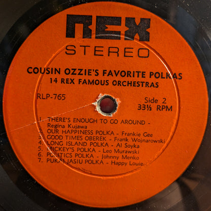 Various - Cousin Ozzie's Favorite Polkas | Very Good Plus (VG+) Excellent (EX) - WORLD / USED *VERY GOOD+*