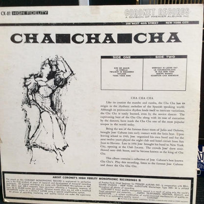 Cha Cha Cha (VINYL) | Very Good Plus (VG+) Very Good Plus (VG+) - WORLD / USED *VERY GOOD+*