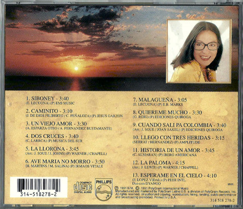 Nana Mouskouri - Nuestras Canciones | Very Good Plus (VG+) Near Mint (NM) - WORLD / USED *VERY GOOD+/CD*