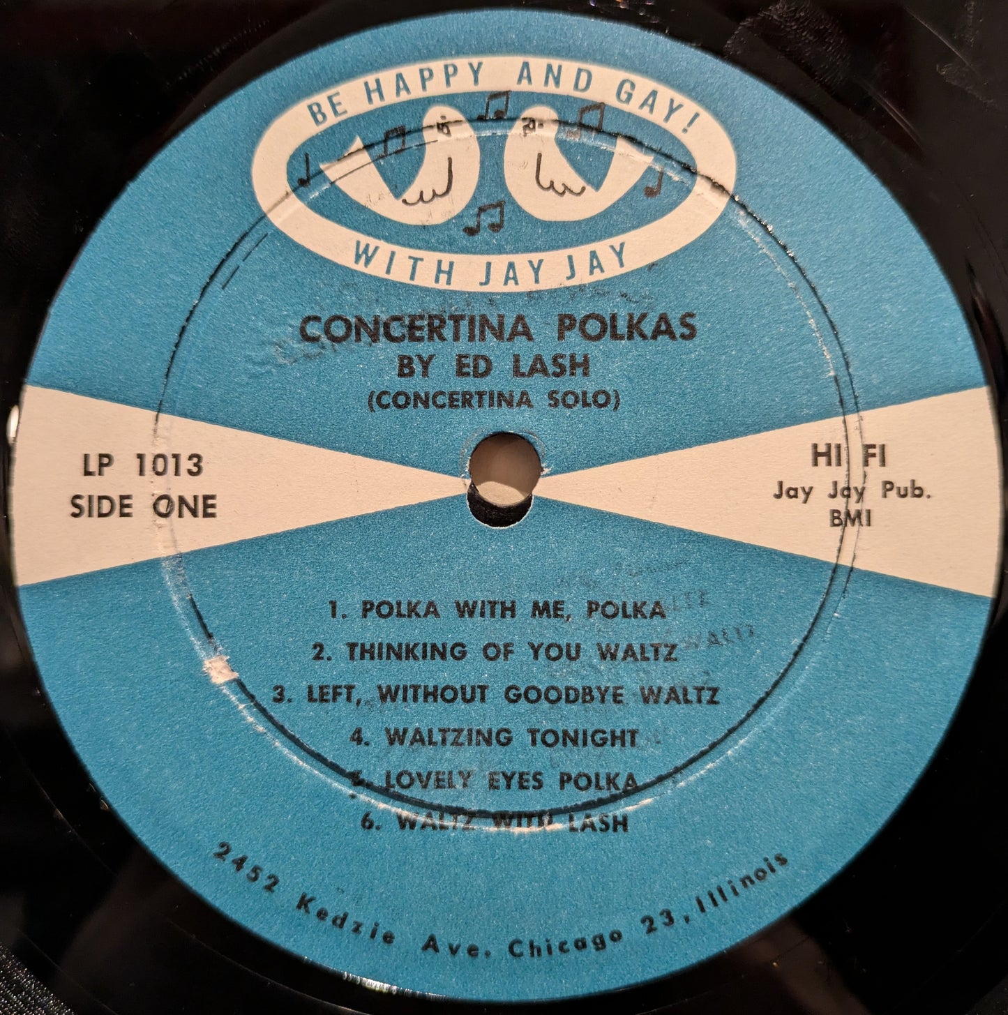 Eddie Lash - Hi-Fi Concertina Polkas *SHRINK* | Very Good (VG) Near Mint (NM) - WORLD/ USED *VERY GOOD*