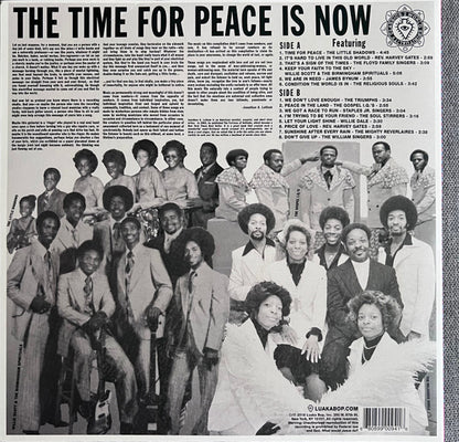 The Time For Peace Is Now (Gospel Music About Us) (CD) | Mint (M) Mint (M) - WORLD