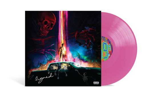 Wyatt Flores - Scared Of Heights [Neon Pink LP] [Signed] |