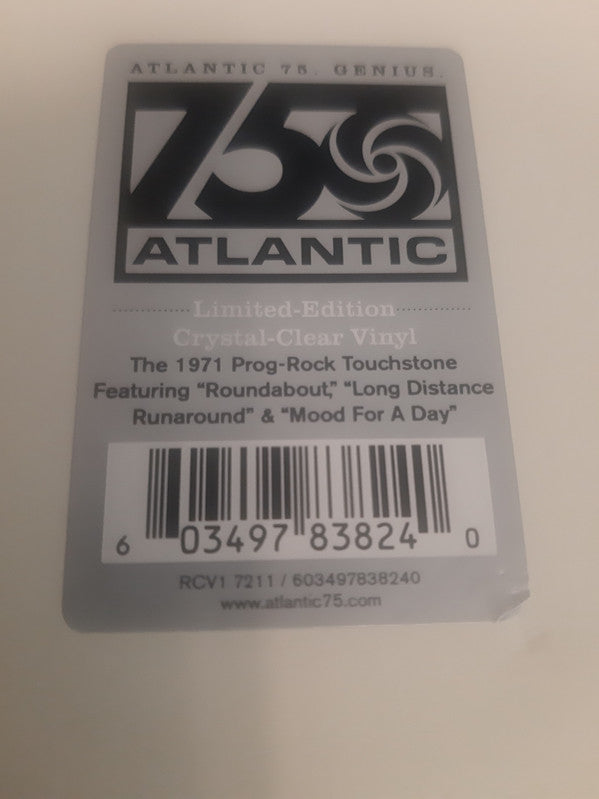 Fragile (CLEAR VINYL - REISSUE* | Mint (M) Mint (M) - ROCK *SEALED/CLEAR*