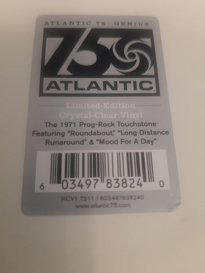 Fragile (CLEAR VINYL - REISSUE* | Mint (M) Mint (M) - ROCK *SEALED/CLEAR*