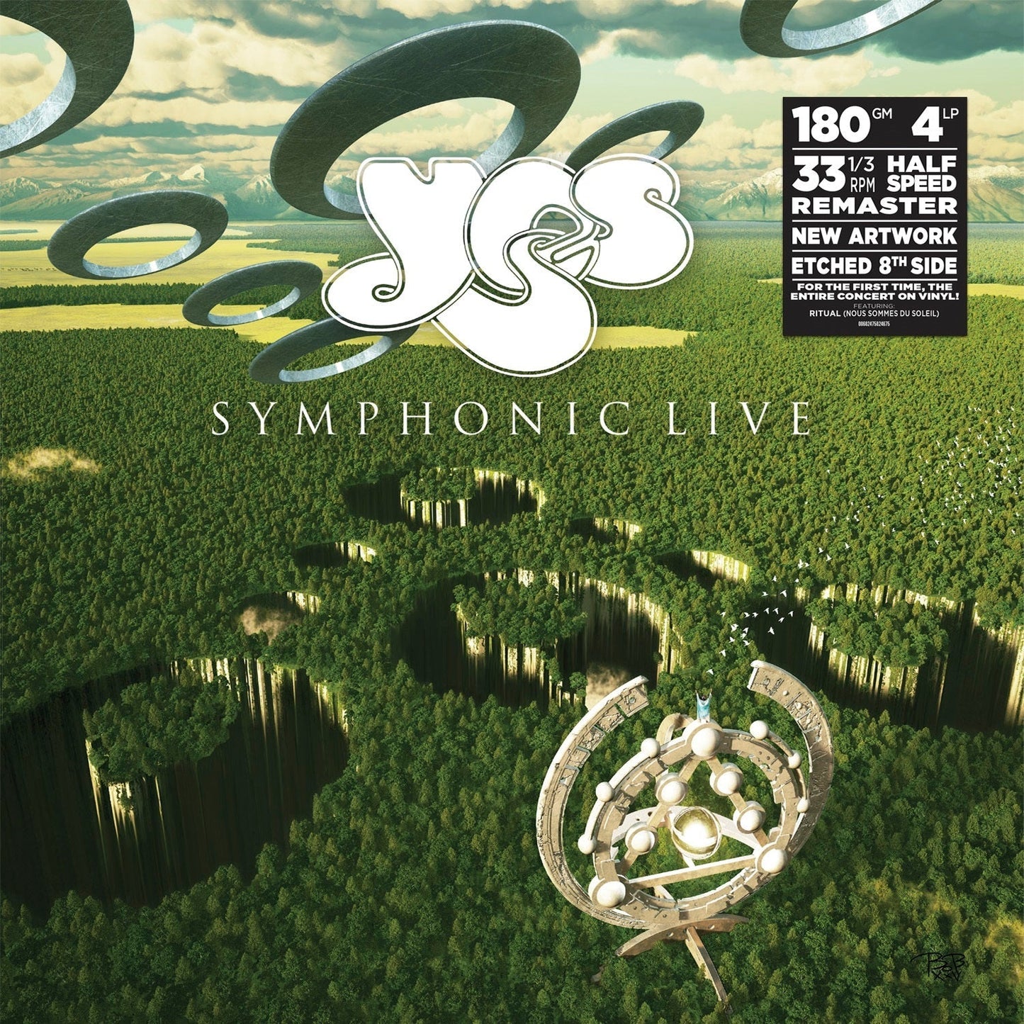 (PRE-ORDER 1/23/26) Symphonic Live [Limited Edition 180G 4LP] [Half-Speed] | - ROCK *NEW*