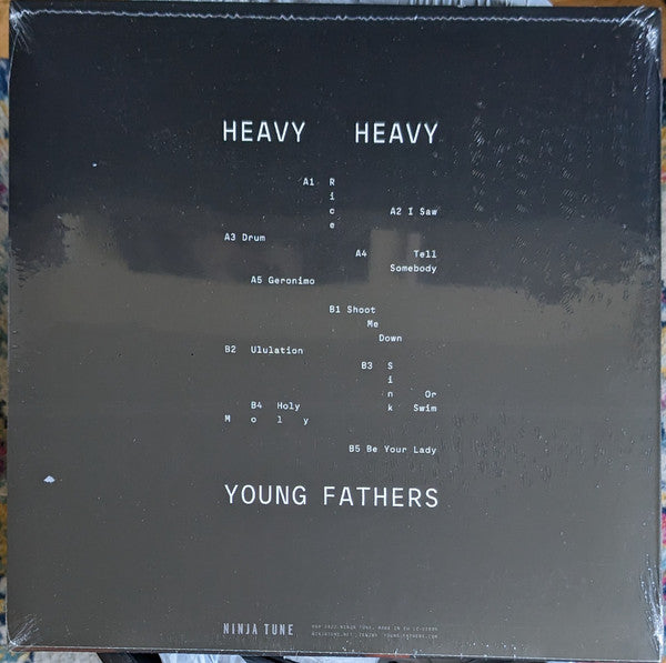 Young Fathers Heavy Heavy Ninja Tune, Ninja Tune LP, Album, Red Mint (M) Mint (M)