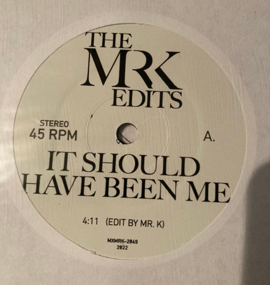 It Should Have Been Me / Brand New Lover | Mint (M) Generic