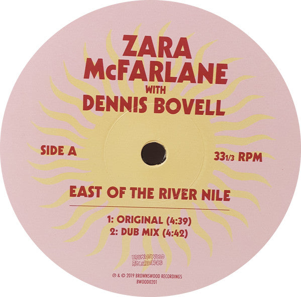 Zara McFarlane With Dennis Bovell East Of The River Nile Brownswood Recordings 12", EP Mint (M) Mint (M)