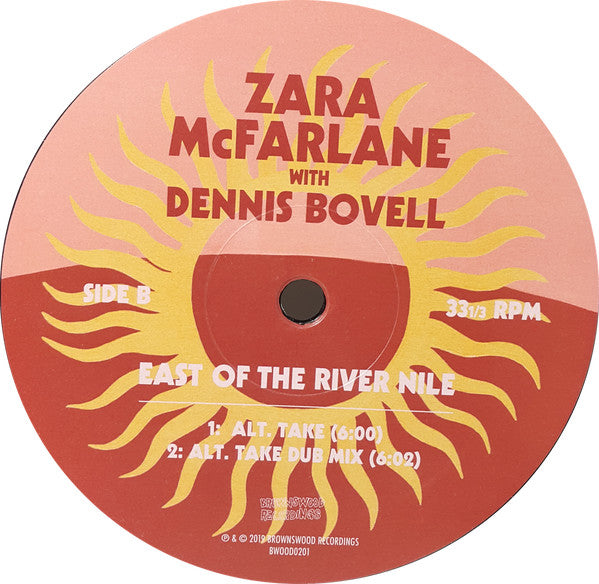 Zara McFarlane With Dennis Bovell East Of The River Nile Brownswood Recordings 12", EP Mint (M) Mint (M)