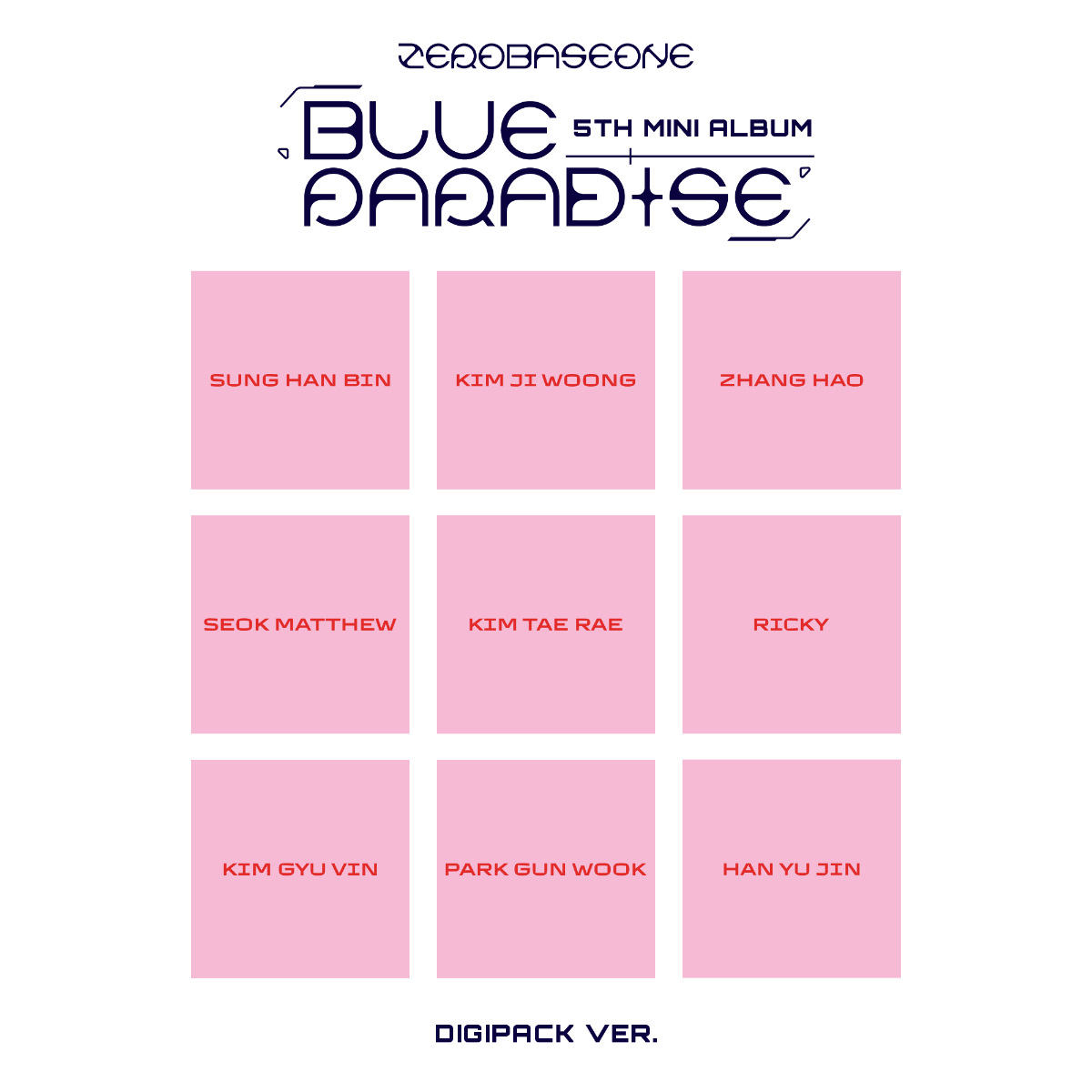 Blue Paradise [SEEK Ver.] (Board Game, Photo Book, Photo / Photo Card, Poster) |