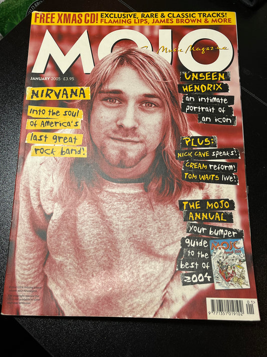MOJO JAN 2005 NIRVANA music magazine | -
